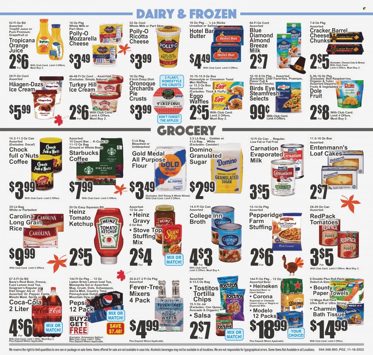 Key Food ad - 11/18/2022 - 11/24/2022. Page 2