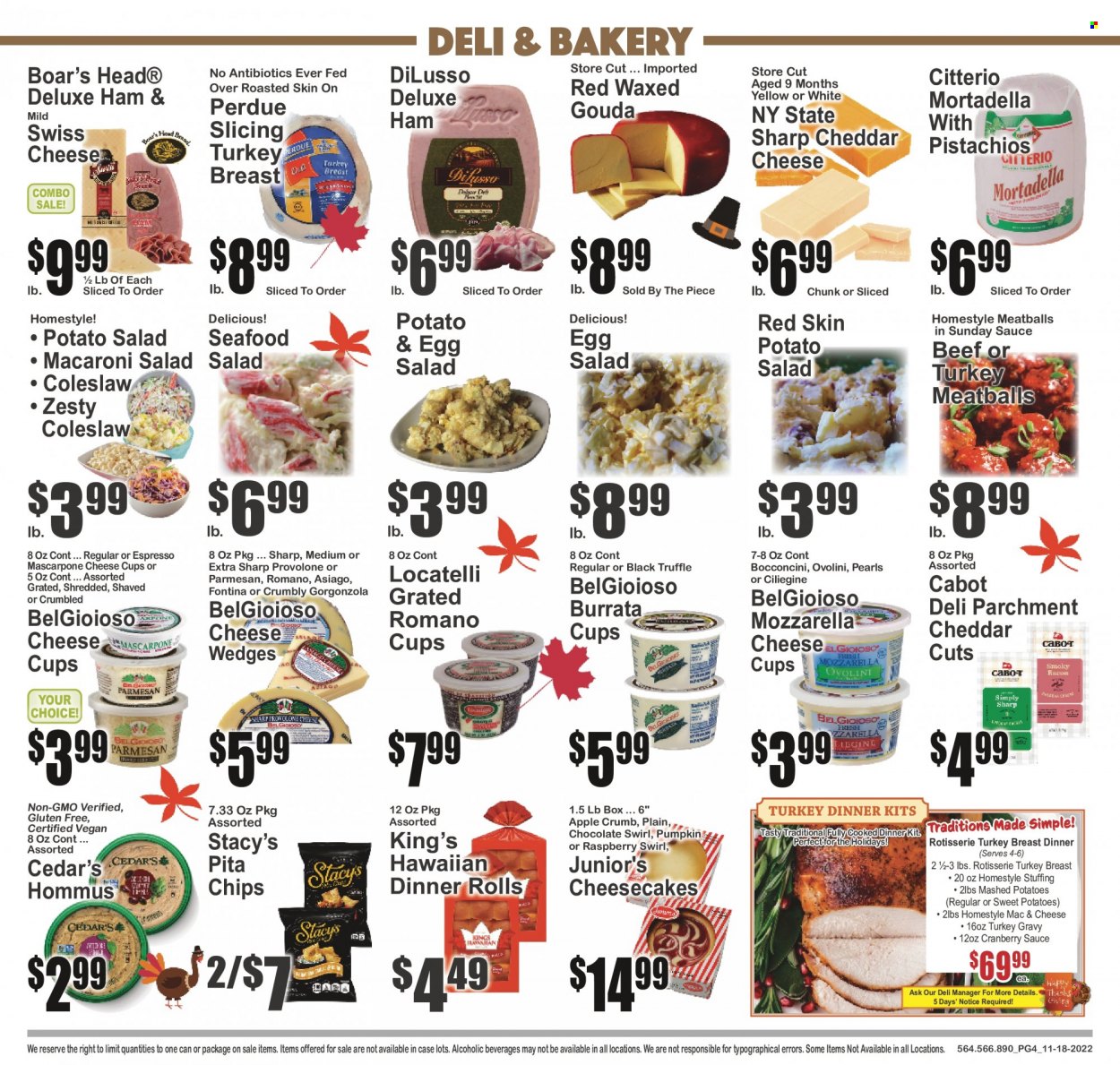Key Food ad - 11/18/2022 - 11/24/2022. Page 4