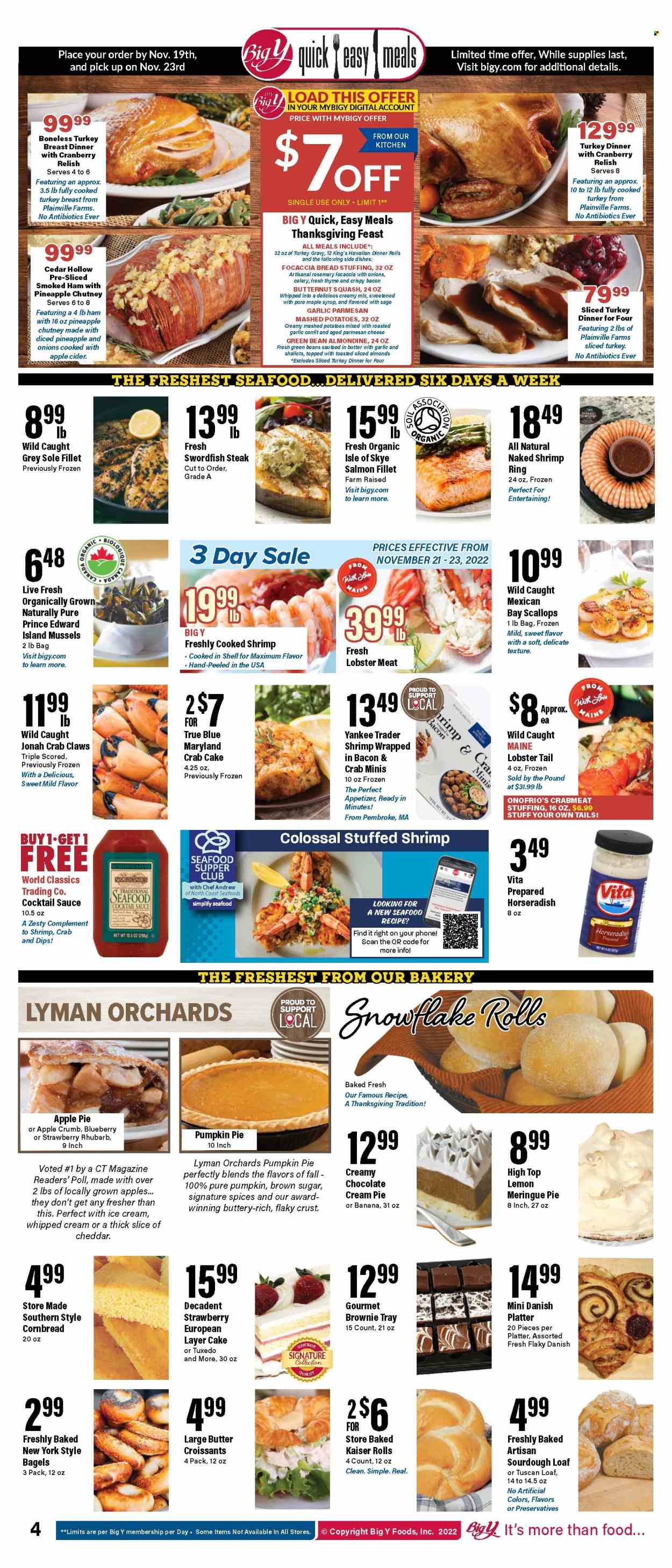 Big Y ad - 11/17/2022 - 11/23/2022. Page 4