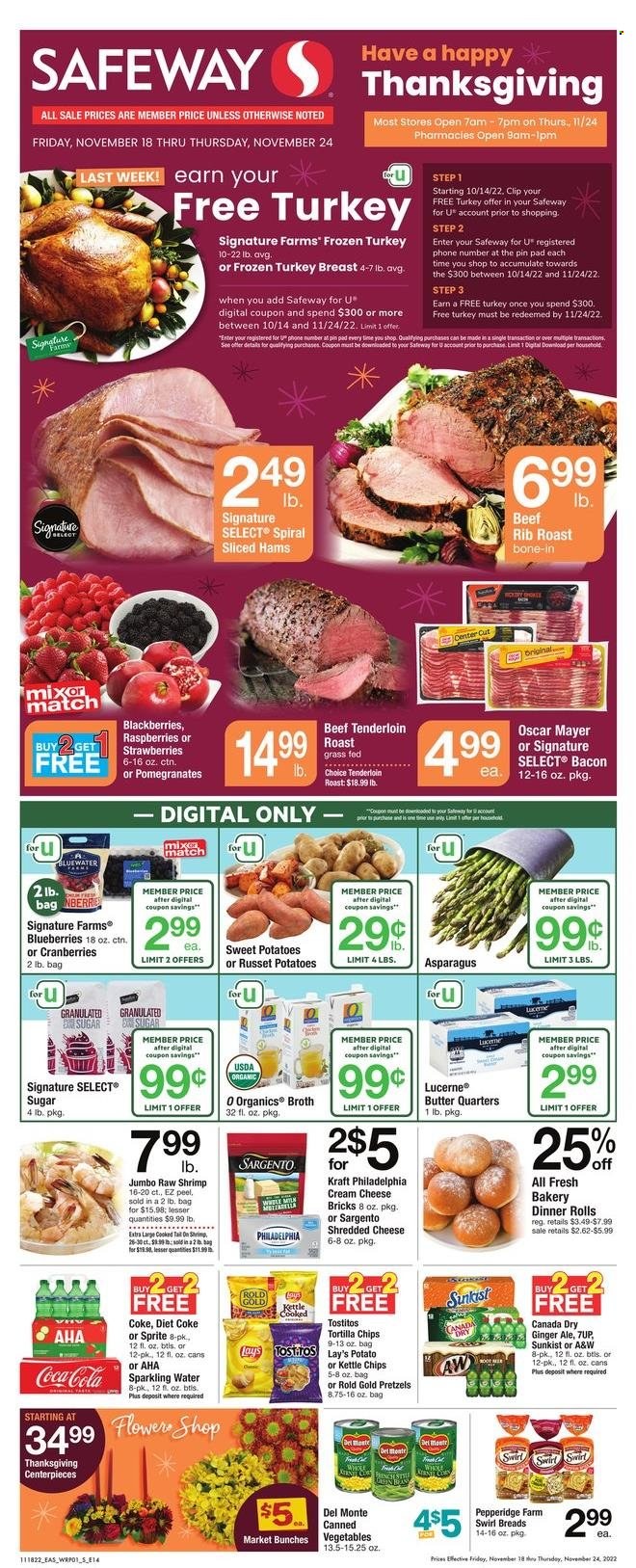 Safeway ad - 11/18/2022 - 11/24/2022. Page 1