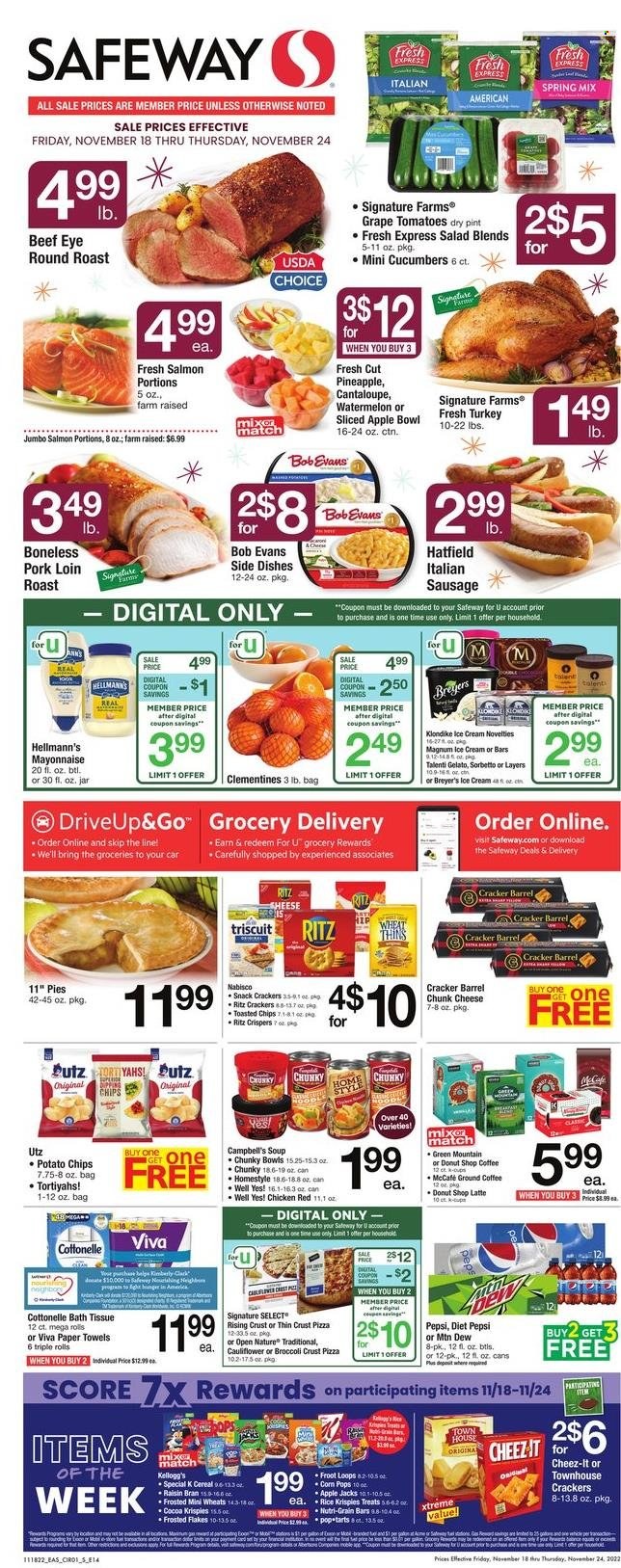 Safeway ad - 11/18/2022 - 11/24/2022. Page 3