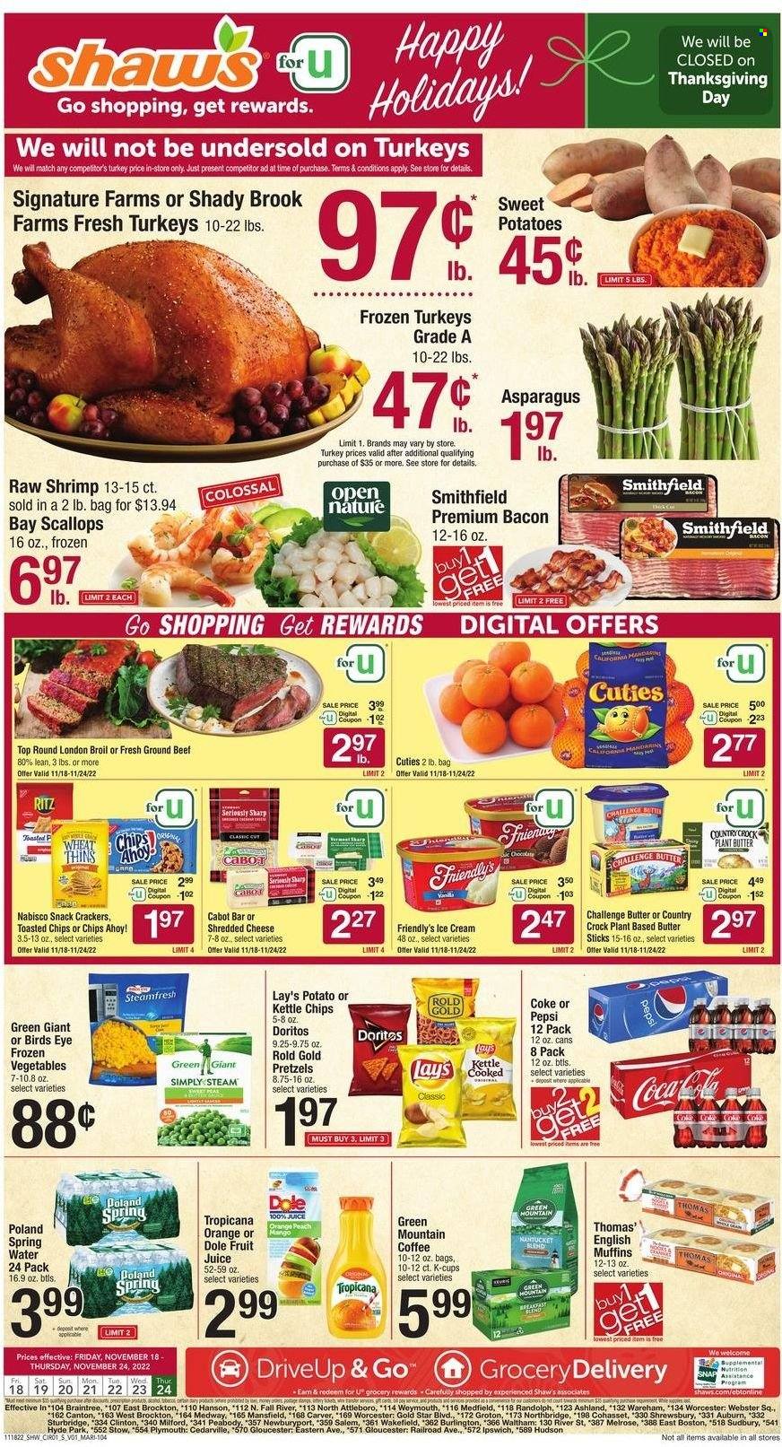 Shaw’s ad - 11/18/2022 - 11/24/2022. Page 1