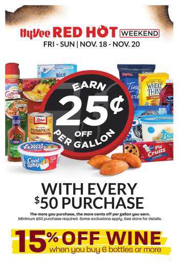 Hy-Vee Flyer - 11/18/2022 - 11/20/2022.
