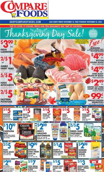 Compare Foods Flyer - 11/18/2022 - 11/24/2022.