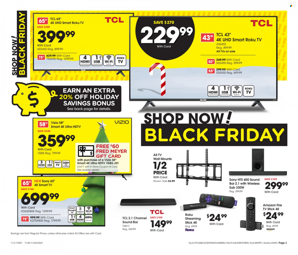 Fred Meyer ad - 11/25/2022 - 11/25/2022. Page 3
