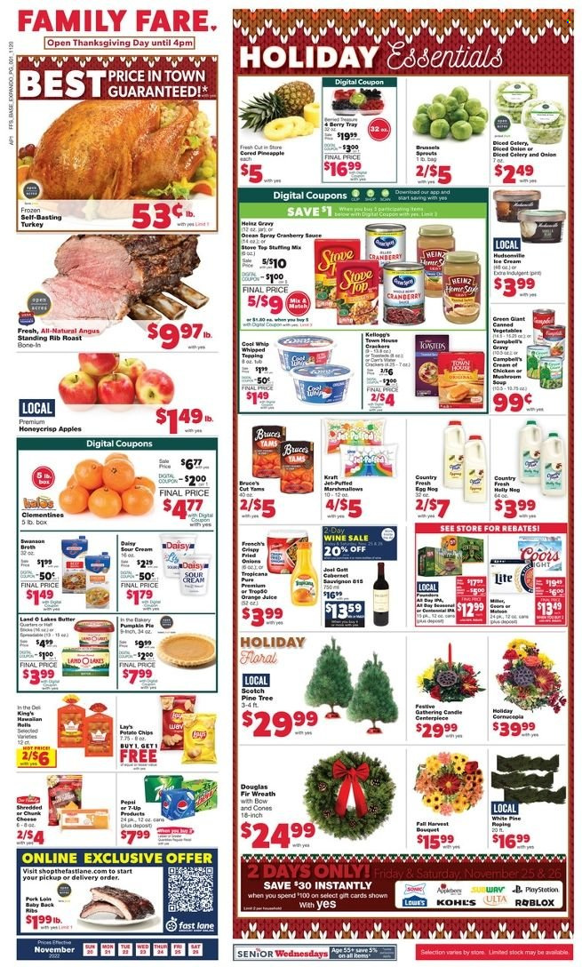 Family Fare ad - 11/20/2022 - 11/26/2022. Page 1