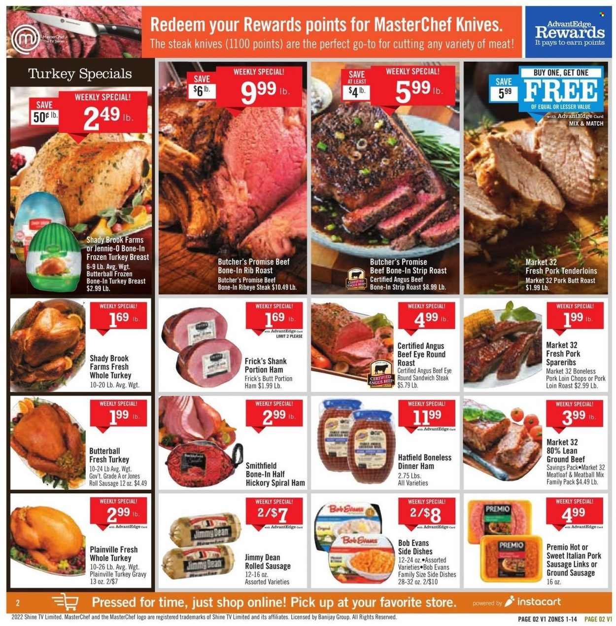 Price Chopper ad - 11/20/2022 - 11/26/2022. Page 2