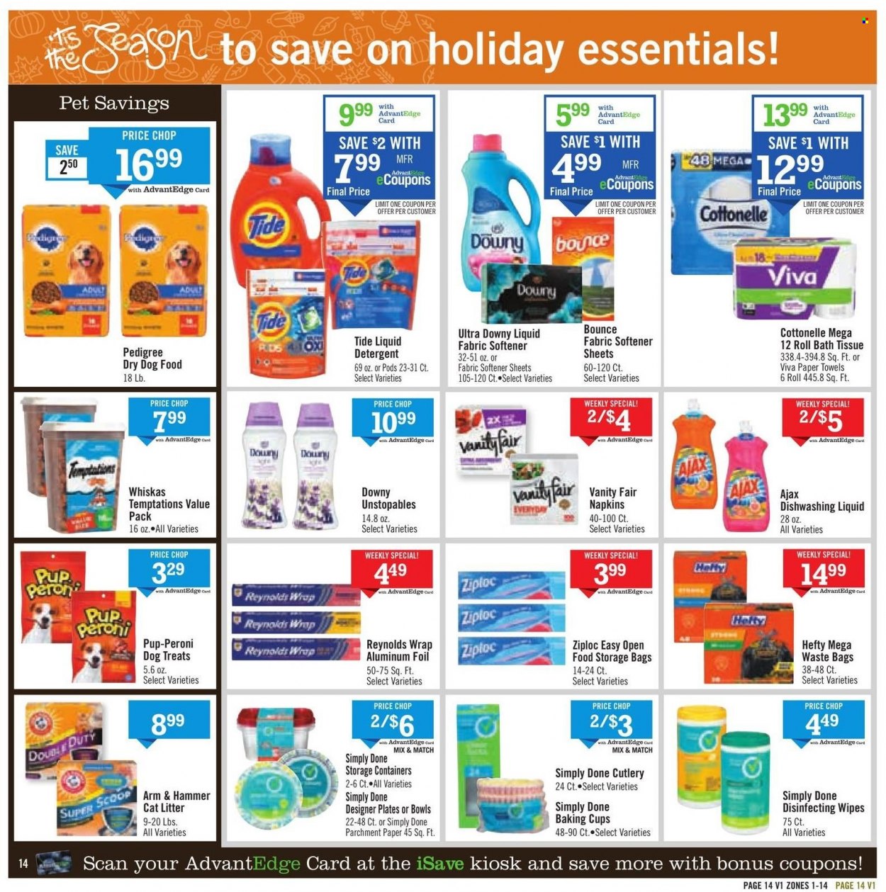 Price Chopper ad - 11/20/2022 - 11/26/2022. Page 14