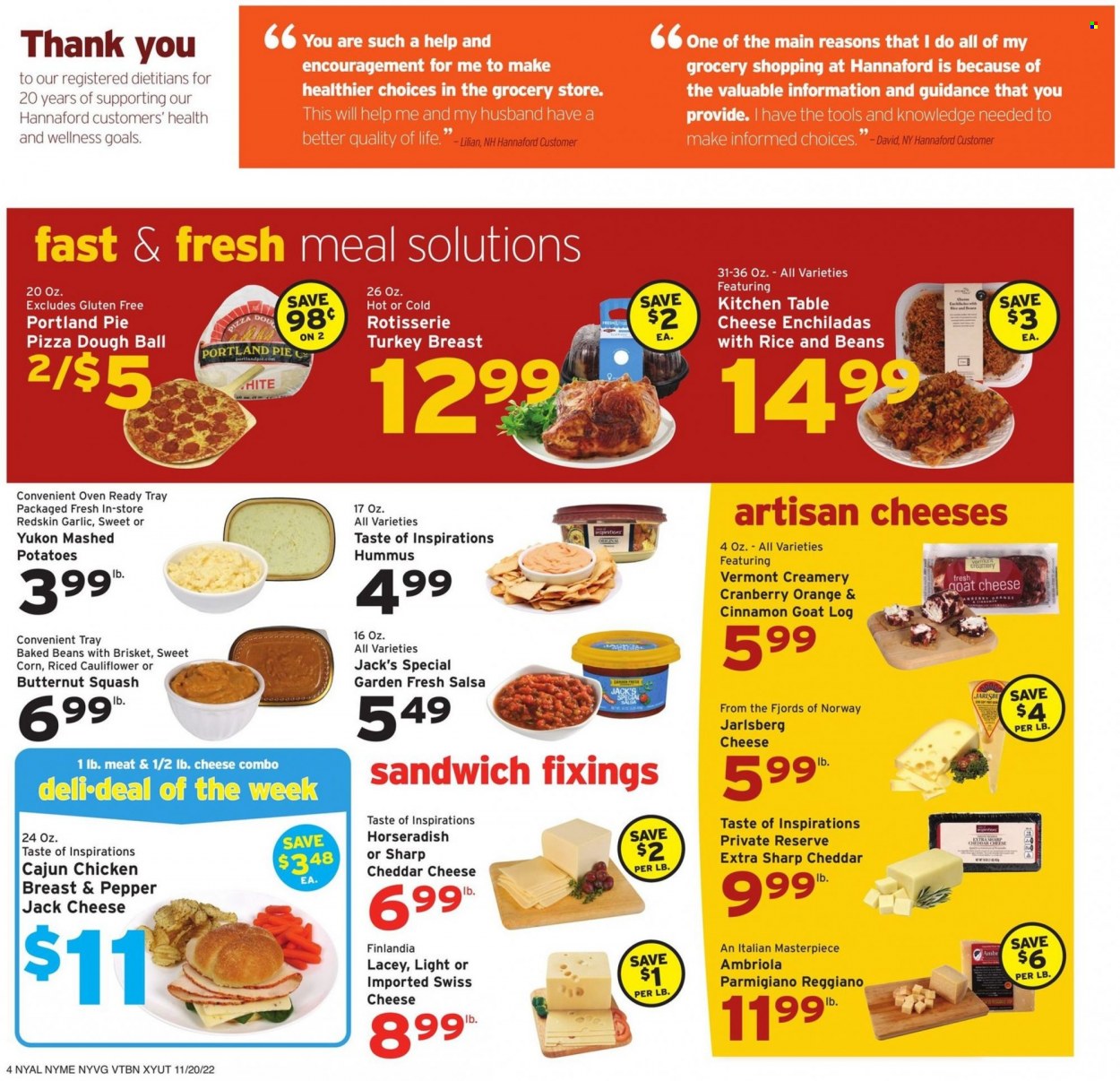 Hannaford ad - 11/20/2022 - 11/26/2022. Page 4