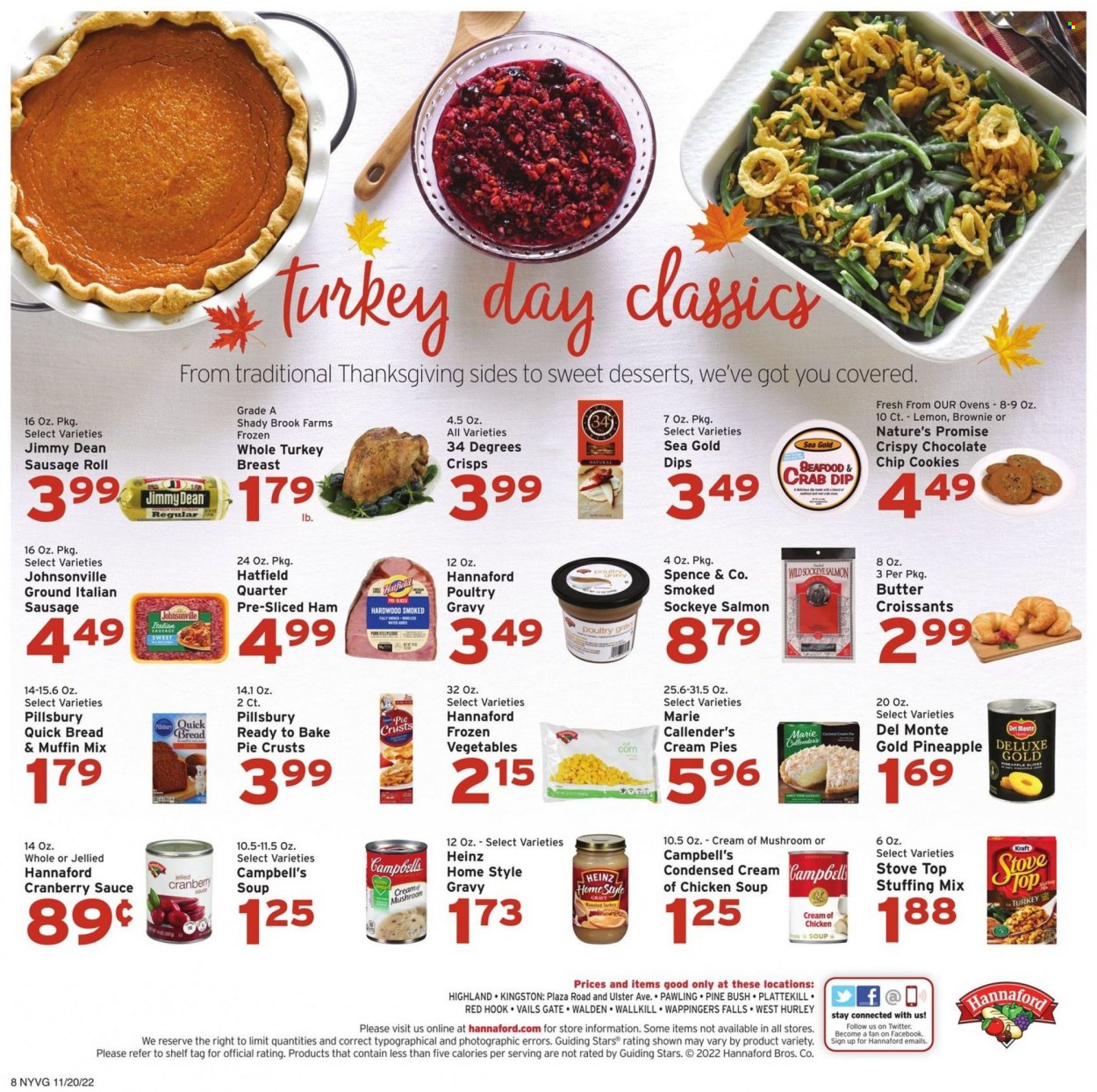 Hannaford ad - 11/20/2022 - 11/26/2022. Page 8