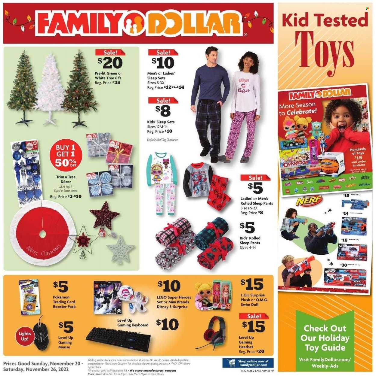 Family Dollar ad - 11/20/2022 - 11/26/2022. Page 6