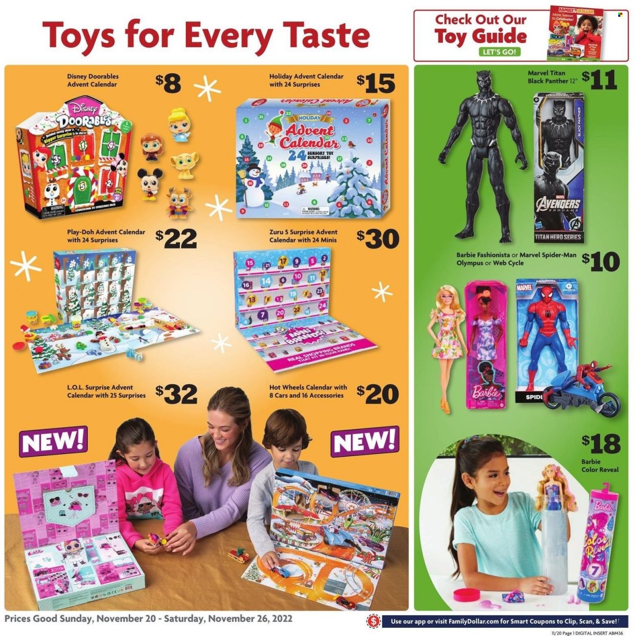 Family Dollar ad - 11/20/2022 - 11/26/2022. Page 8