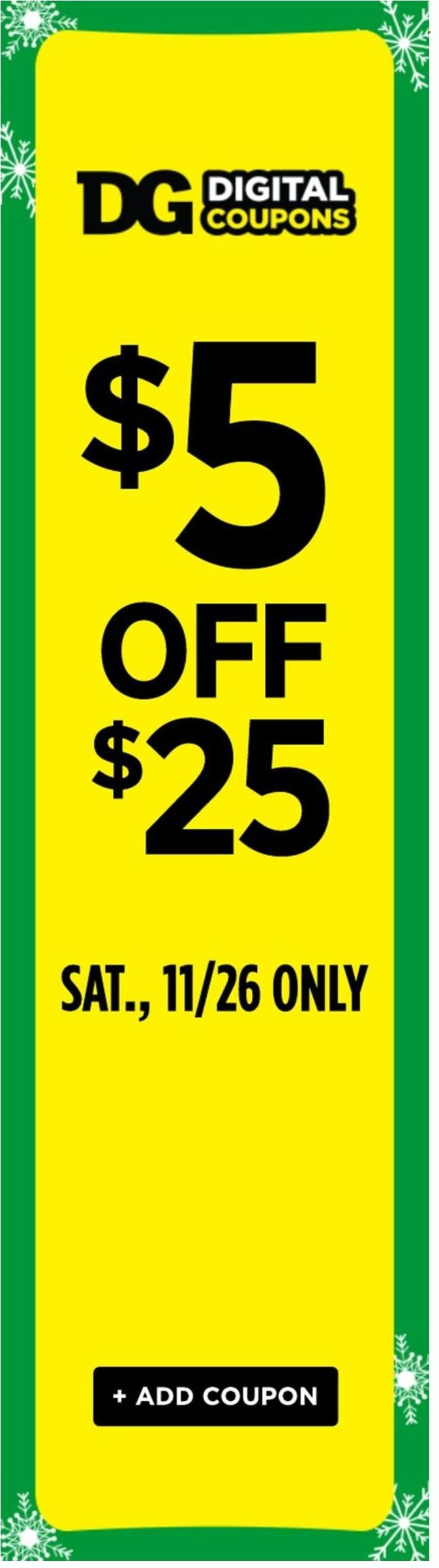 Dollar General ad - 11/20/2022 - 11/26/2022. Page 21