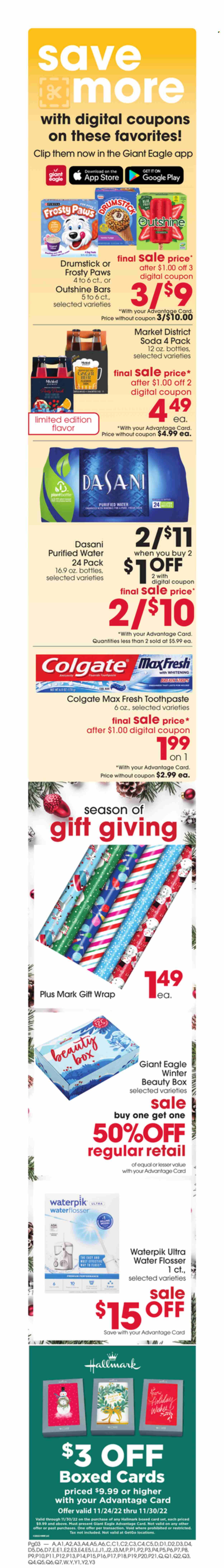 Giant Eagle ad - 11/24/2022 - 11/30/2022. Page 6