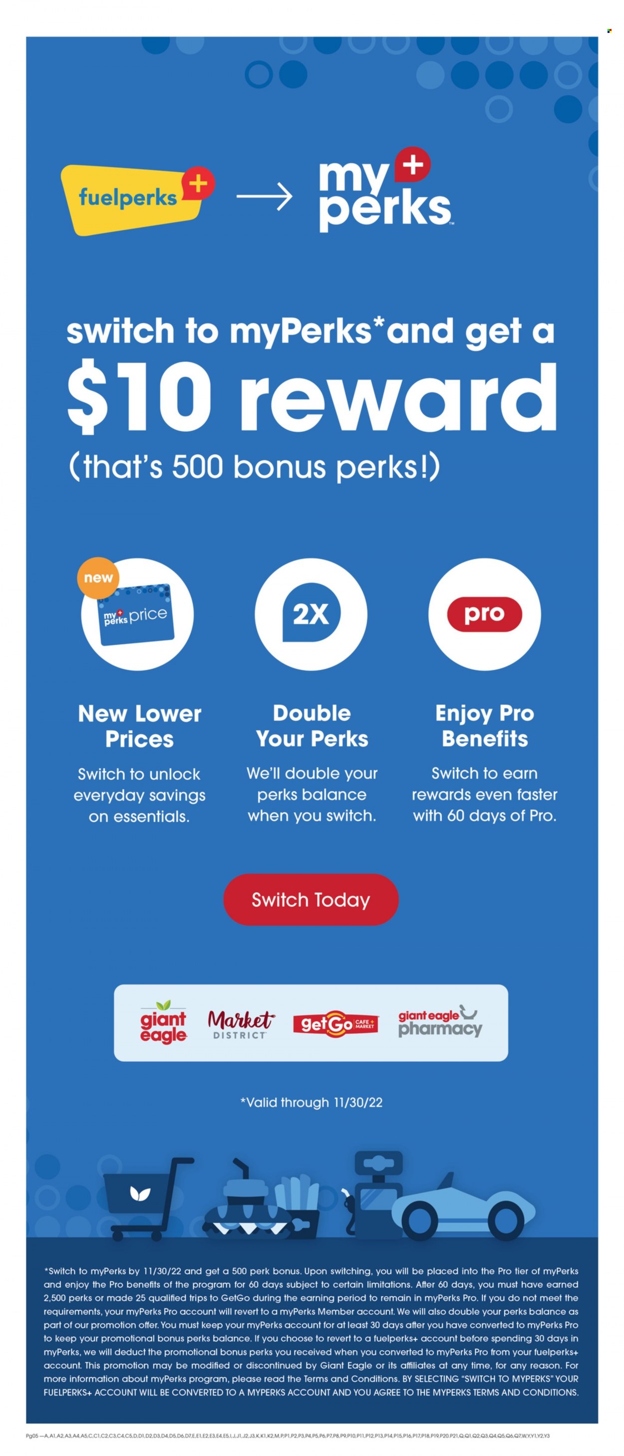 Giant Eagle ad - 11/24/2022 - 11/30/2022. Page 8