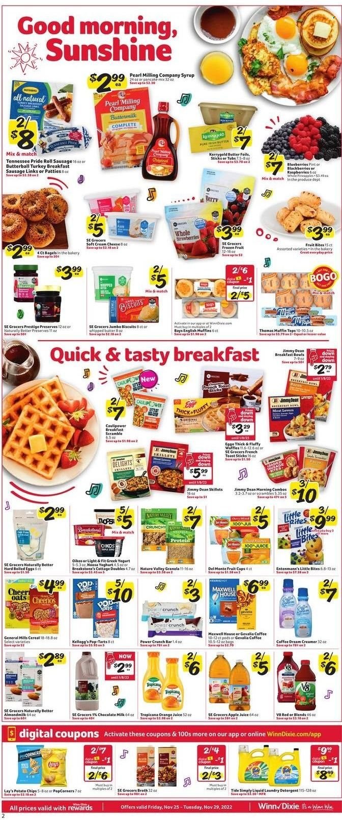 Winn Dixie ad - 11/25/2022 - 11/29/2022. Page 2