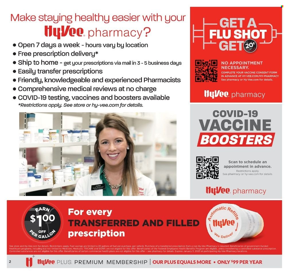 Hy-Vee ad - 11/23/2022 - 12/20/2022. Page 9