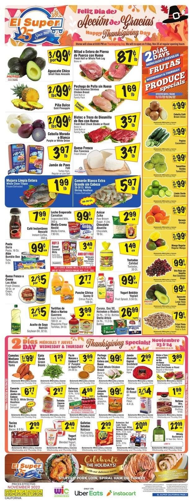 El Super ad - 11/23/2022 - 11/29/2022. Page 1