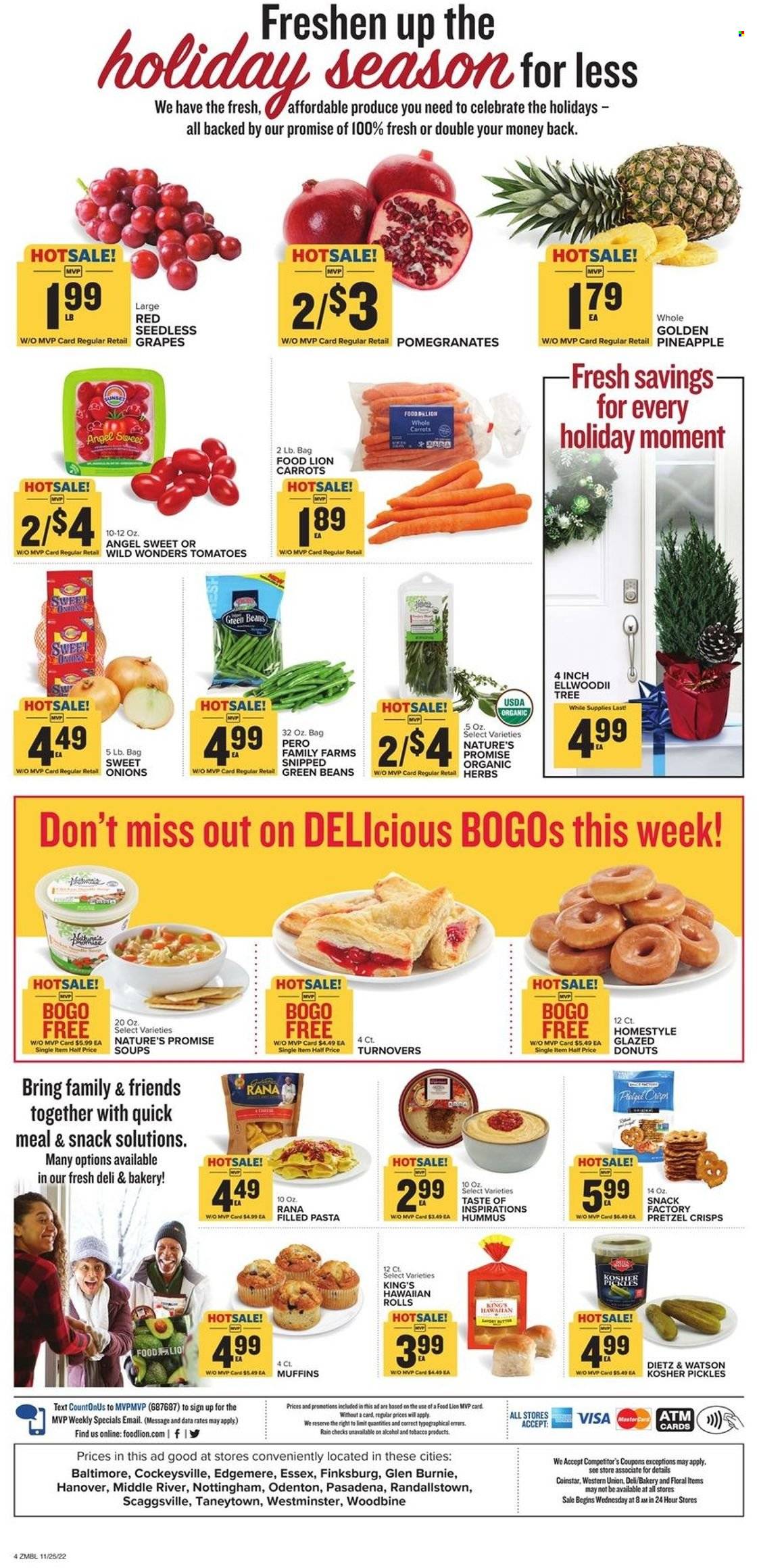 Food Lion ad - 11/25/2022 - 11/29/2022. Page 4