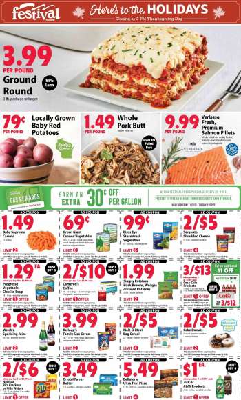 Festival Foods Flyer - 11/23/2022 - 11/29/2022.