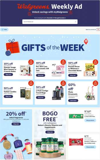 Walgreens Flyer - 11/27/2022 - 12/03/2022.