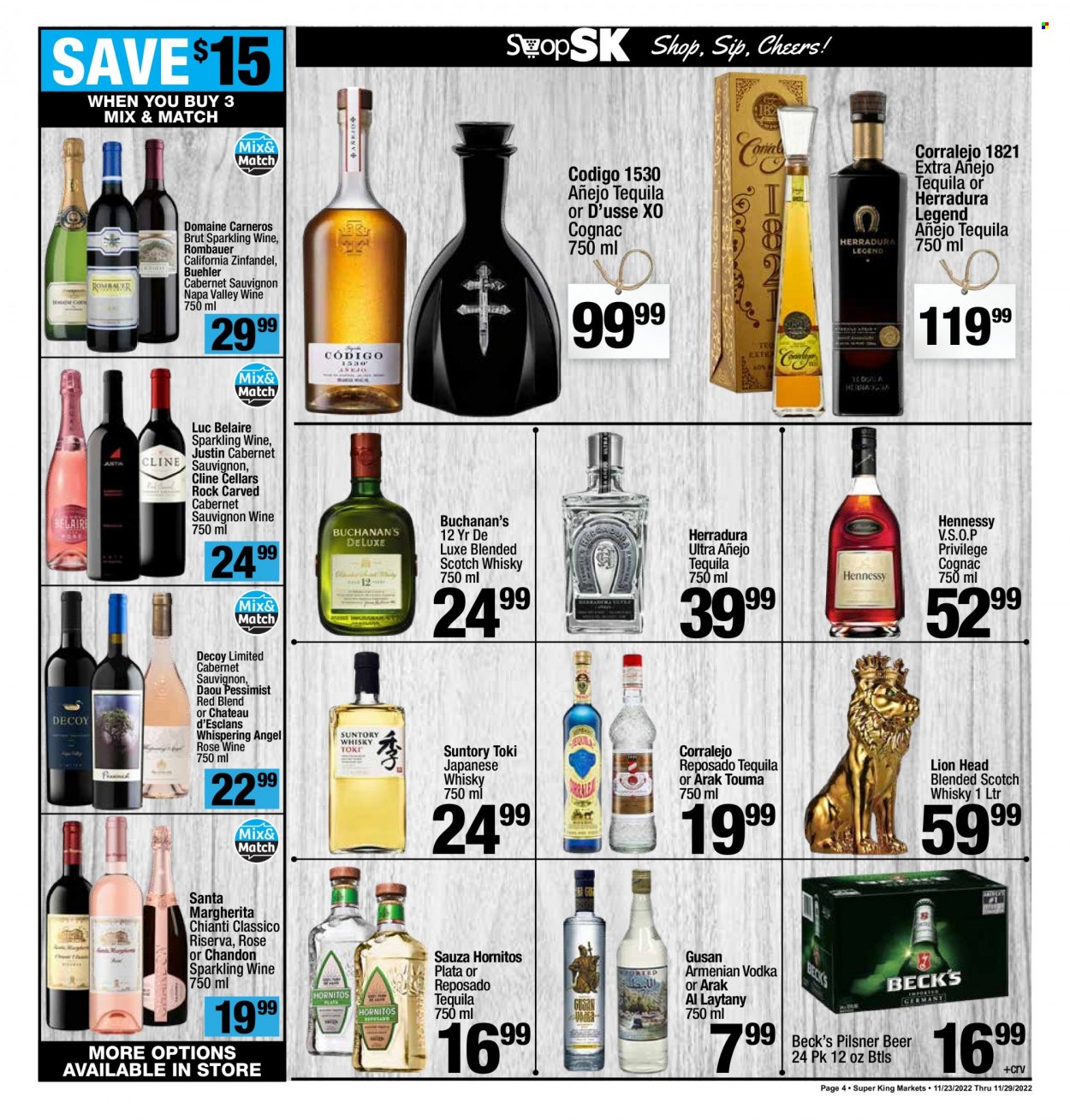 Super King Markets ad - 11/23/2022 - 11/29/2022. Page 4