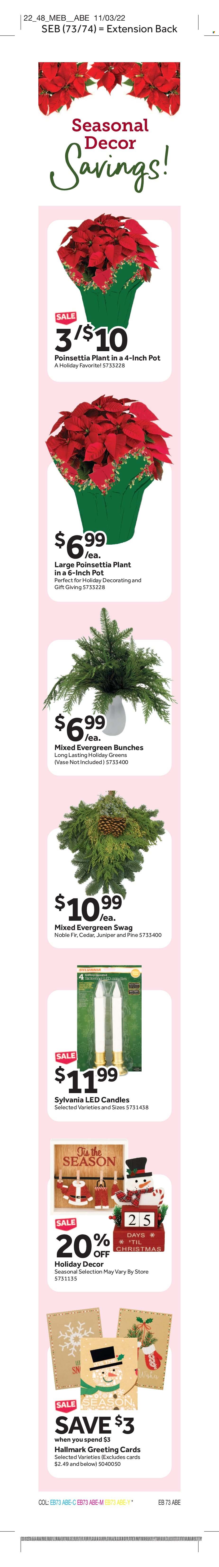 Stop & Shop ad - 11/25/2022 - 12/01/2022. Page 7
