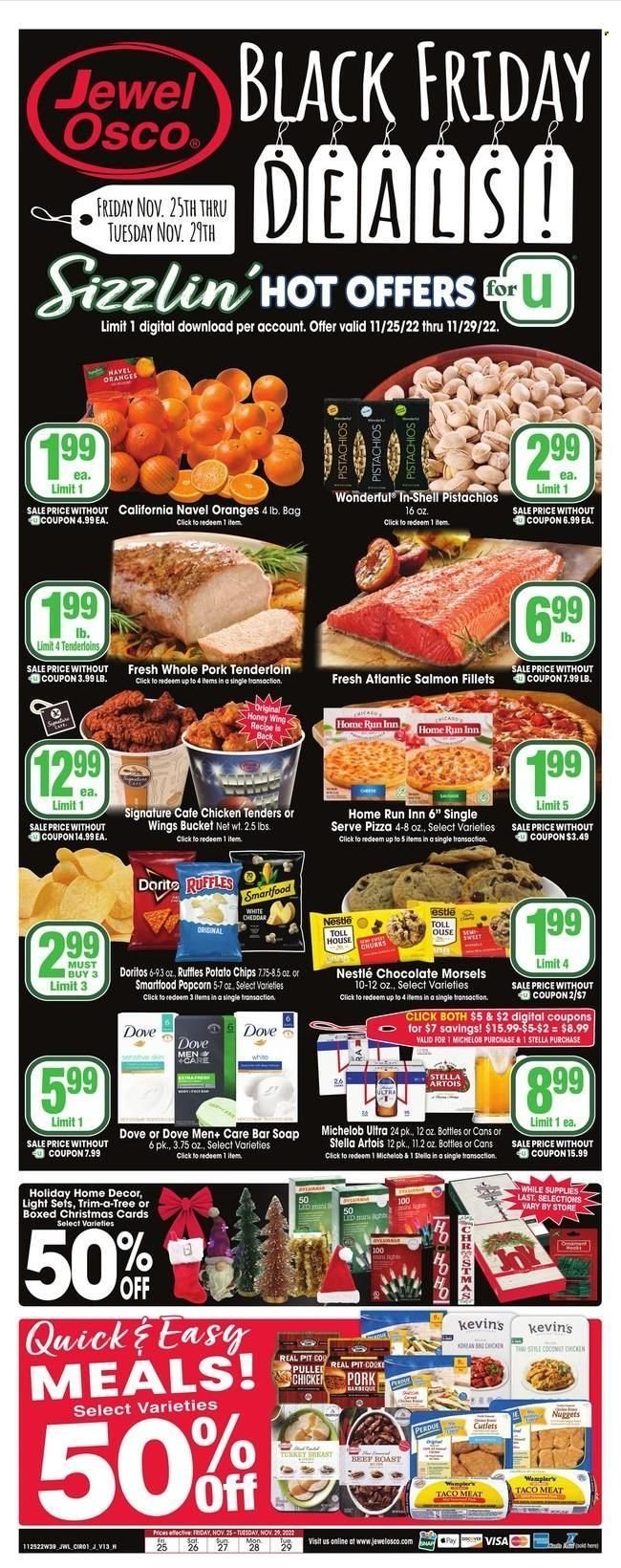 Jewel Osco ad - 11/25/2022 - 11/29/2022. Page 1