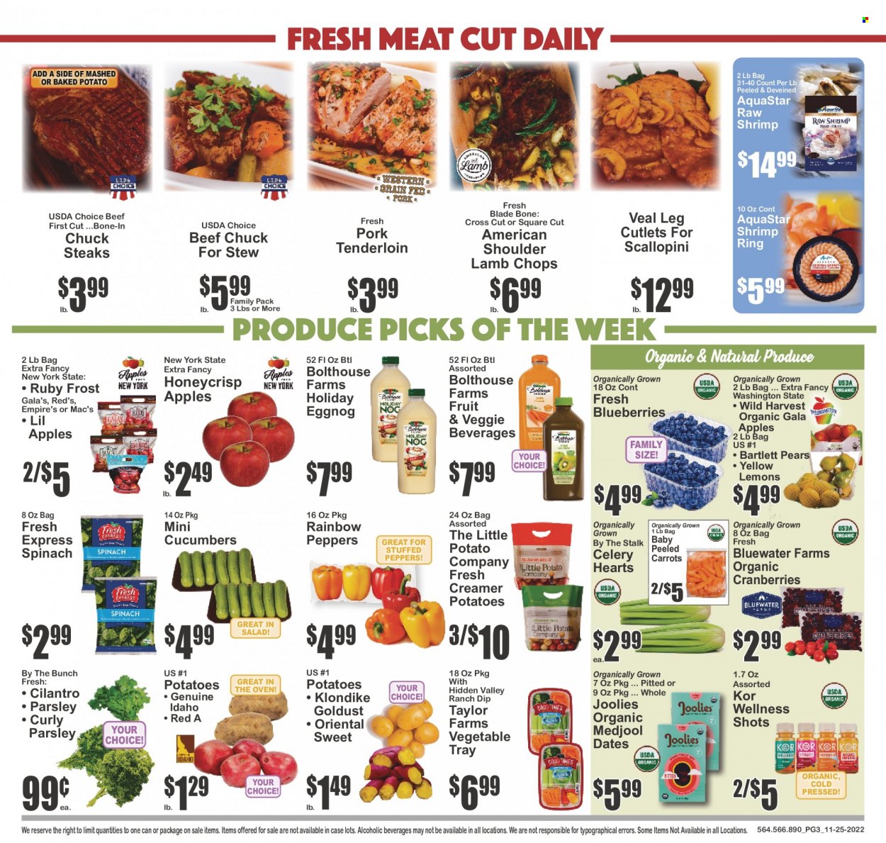 Key Food ad - 11/25/2022 - 12/01/2022. Page 3