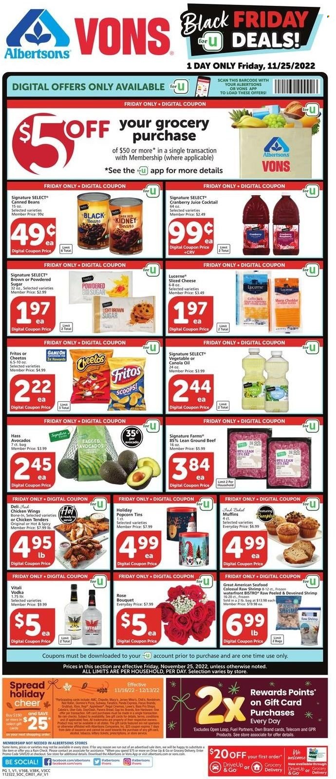 Vons ad - 11/25/2022 - 11/29/2022. Page 1