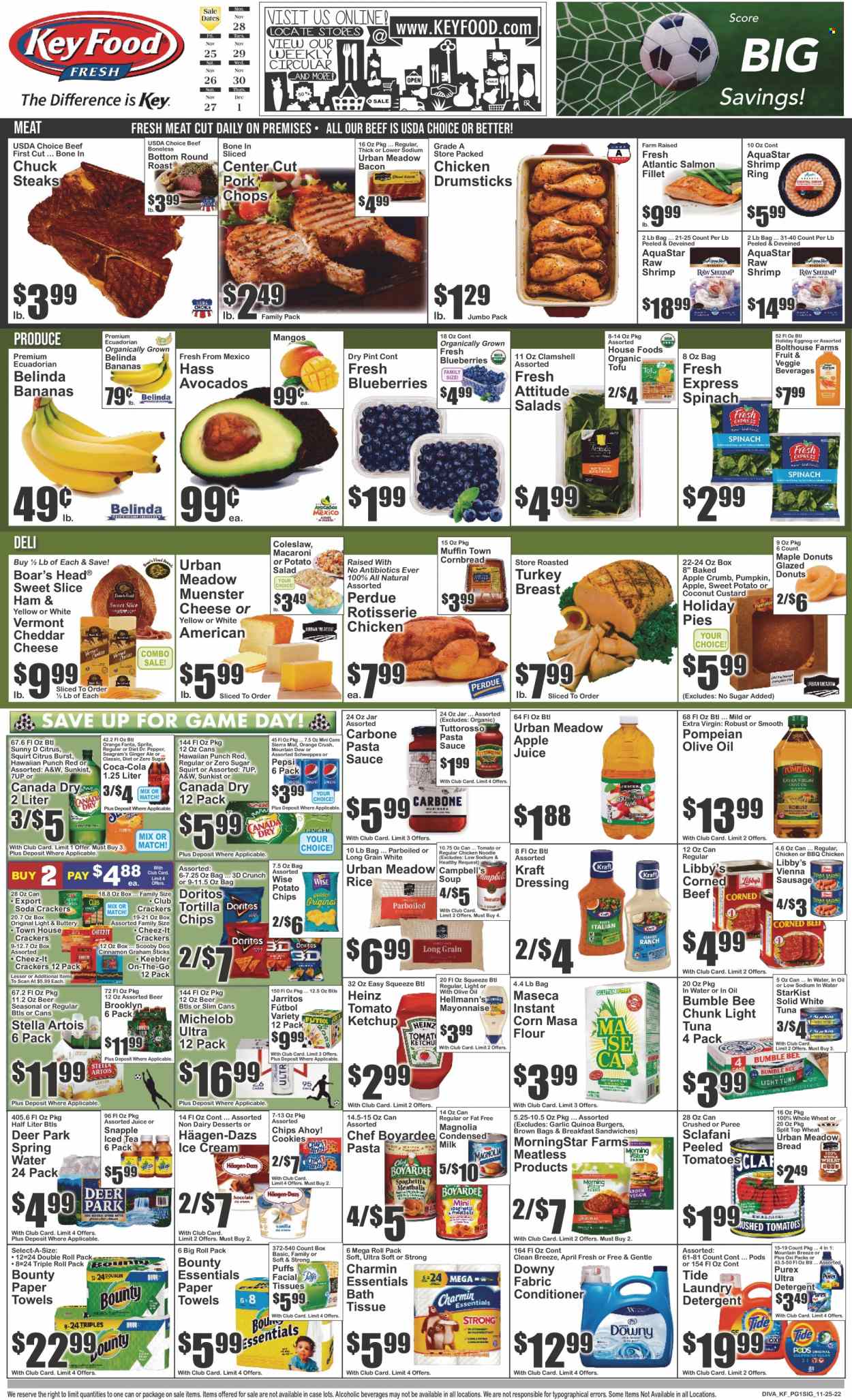 Key Food ad - 11/25/2022 - 12/01/2022. Page 1
