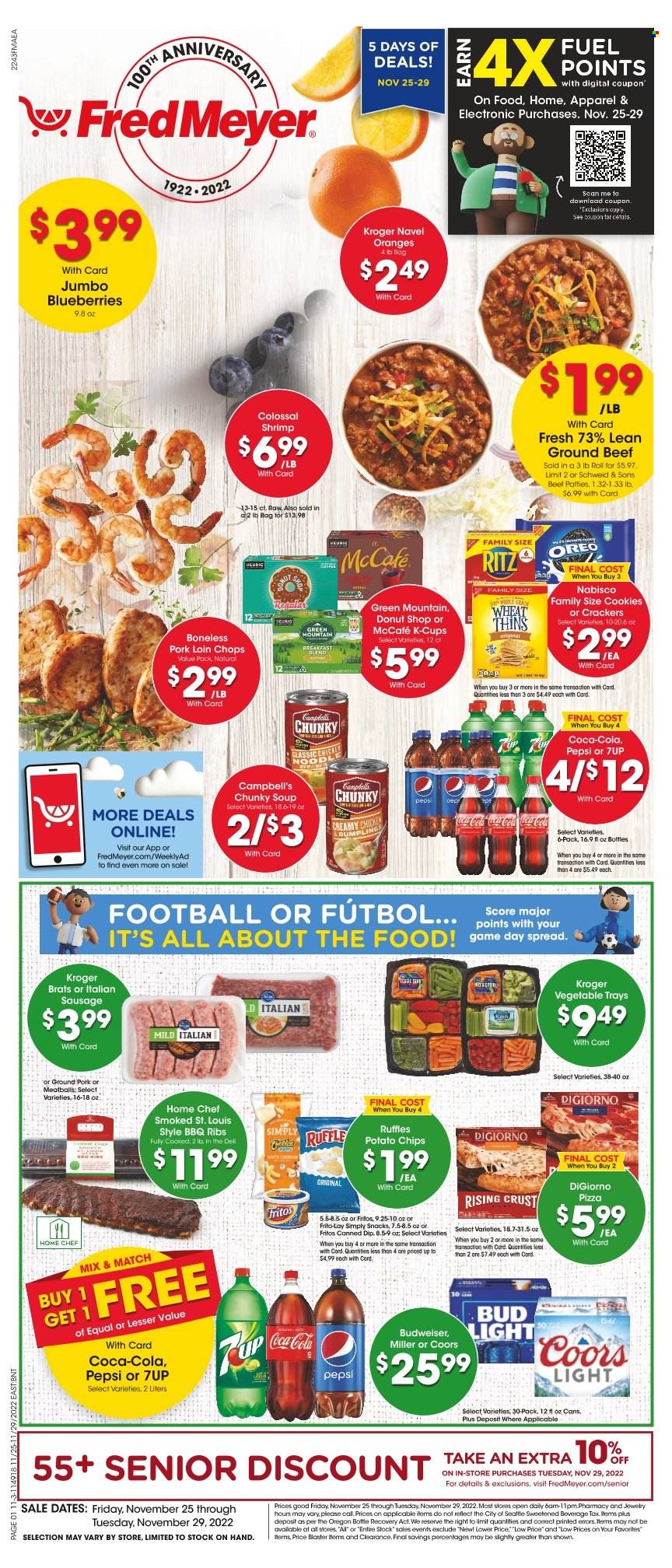 Fred Meyer ad - 11/25/2022 - 11/29/2022. Page 1