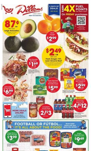 Dillons Flyer - 11/25/2022 - 11/29/2022.