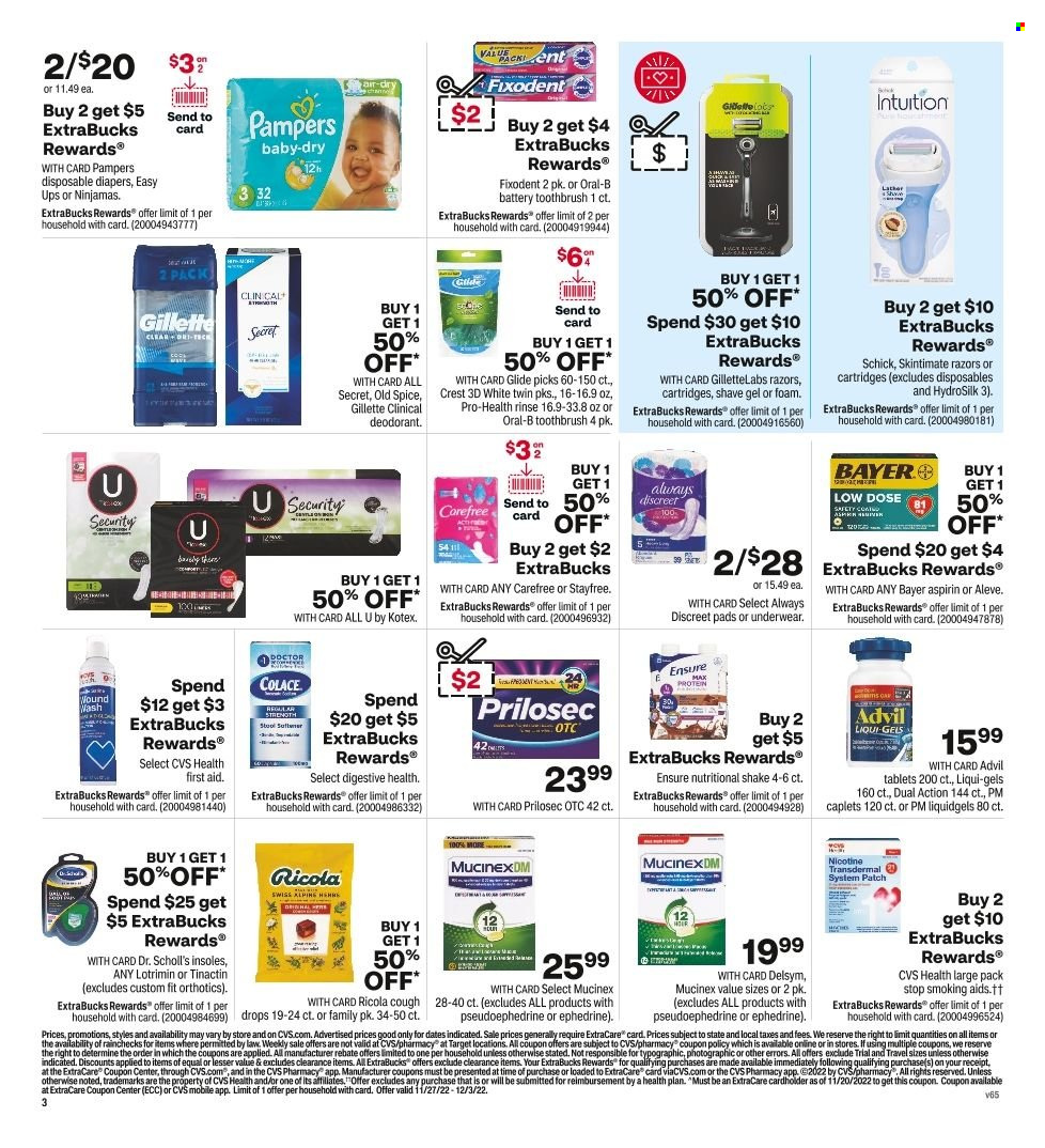 CVS Pharmacy ad - 11/27/2022 - 12/03/2022. Page 3