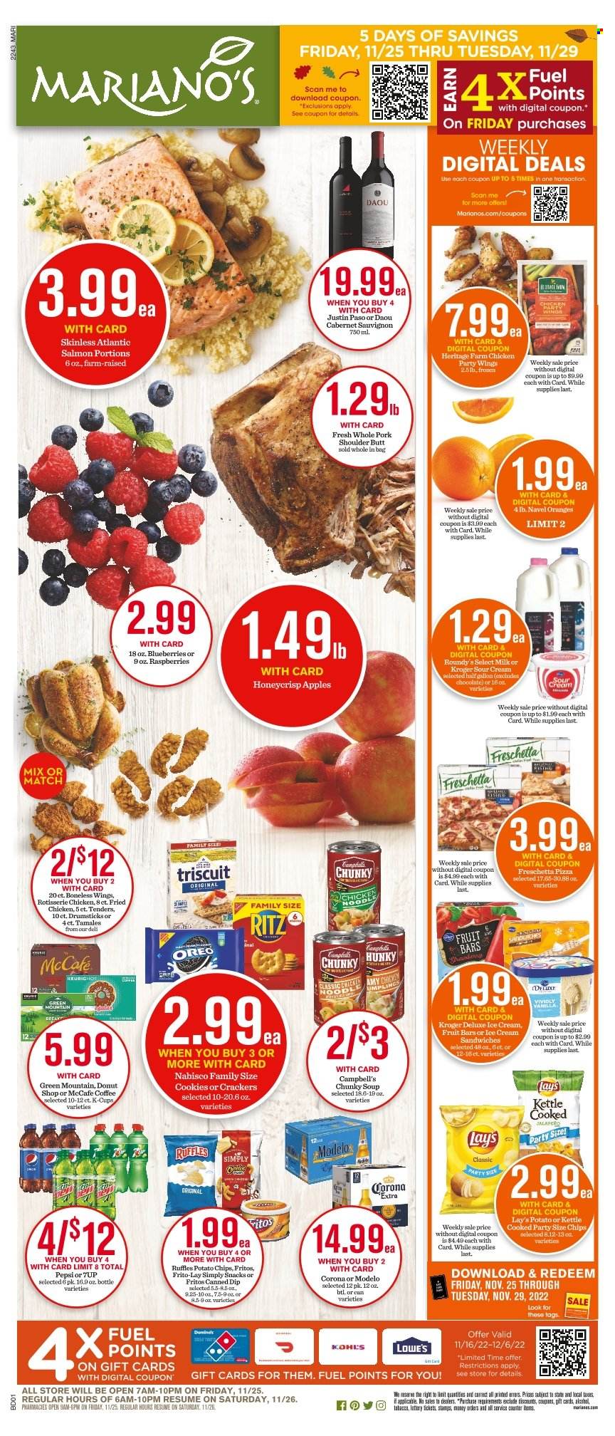 Mariano’s ad - 11/25/2022 - 11/29/2022. Page 1