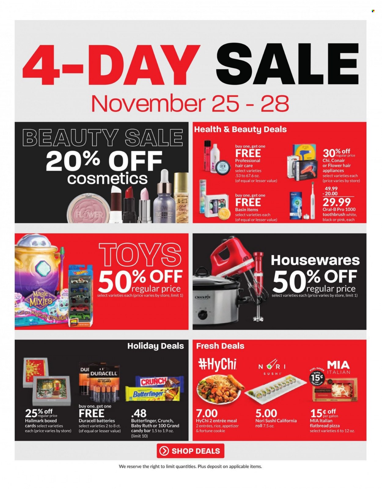 Hy-Vee ad - 11/25/2022 - 11/28/2022. Page 2
