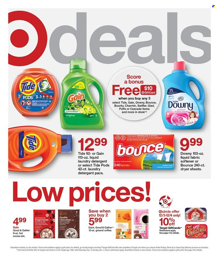 Target ad - 11/27/2022 - 12/03/2022. Page 1