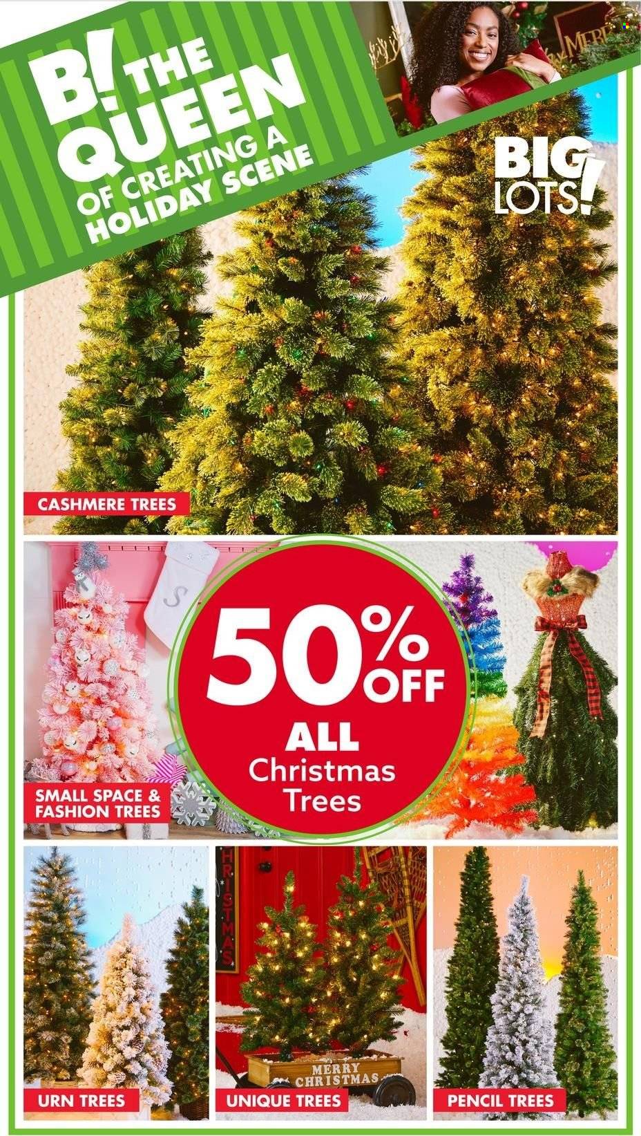 thumbnail - Big Lots Flyer - 11/28/2022 - 12/02/2022 - Sales products - christmas tree. Page 1.