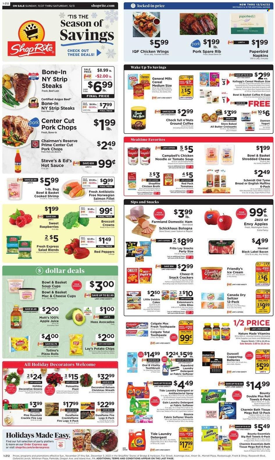 ShopRite ad - 11/27/2022 - 12/03/2022. Page 1