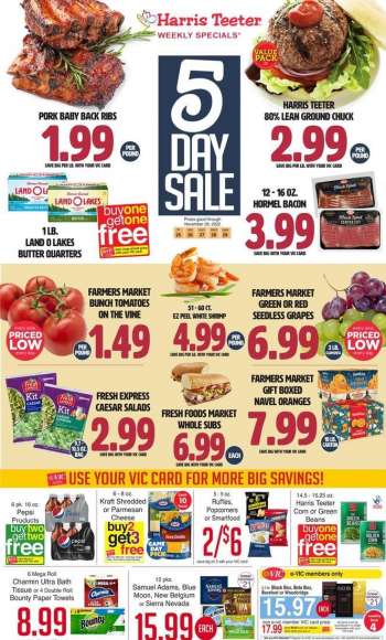 Harris Teeter Flyer - 11/25/2022 - 11/29/2022.