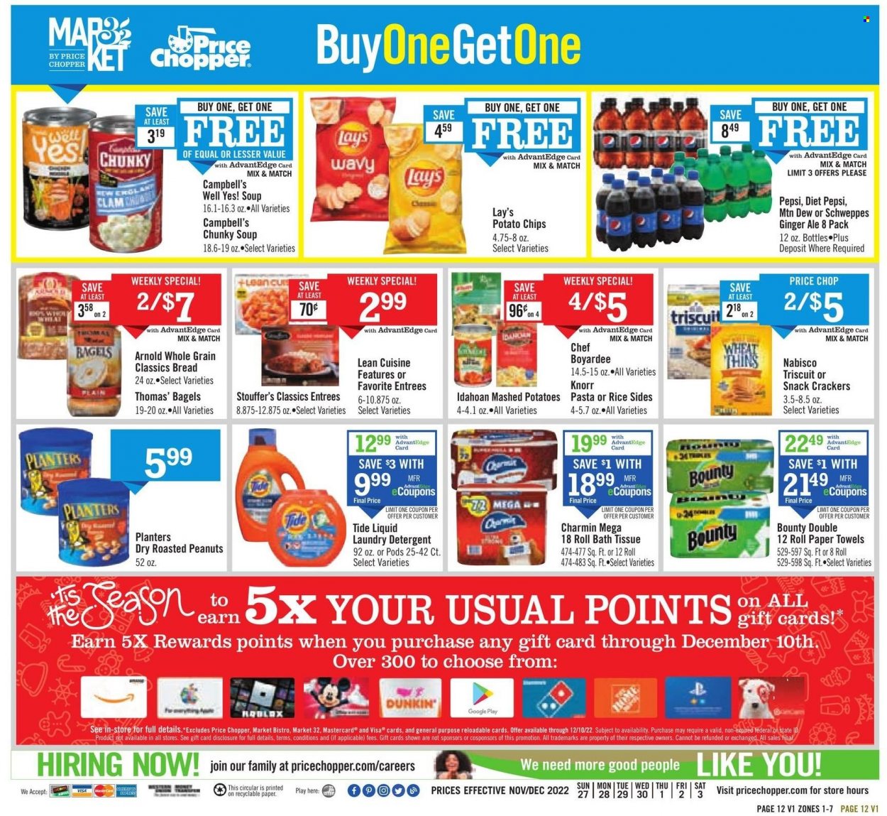 Price Chopper ad - 11/27/2022 - 12/03/2022. Page 12