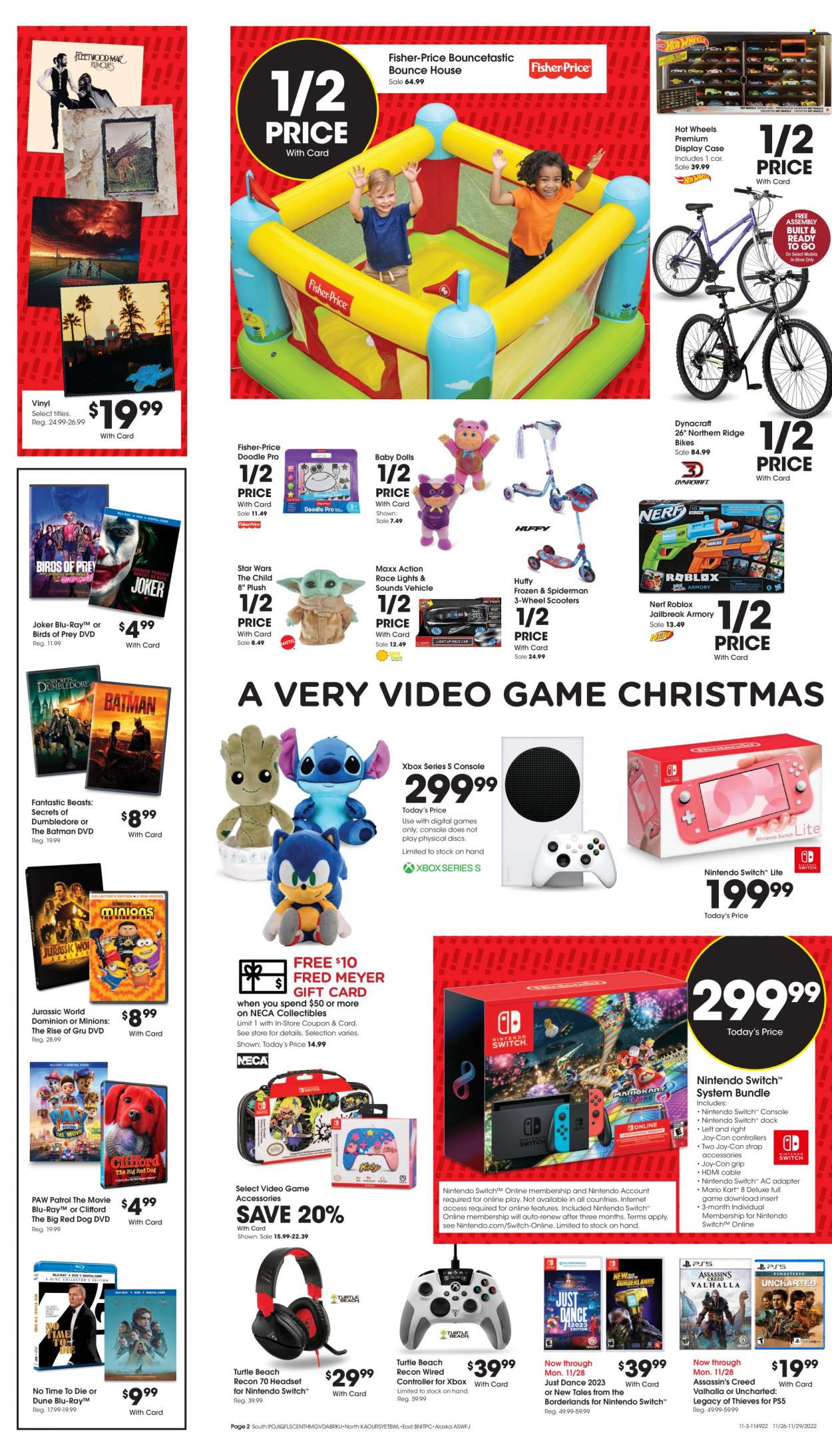 Fred Meyer ad - 11/26/2022 - 11/29/2022. Page 2