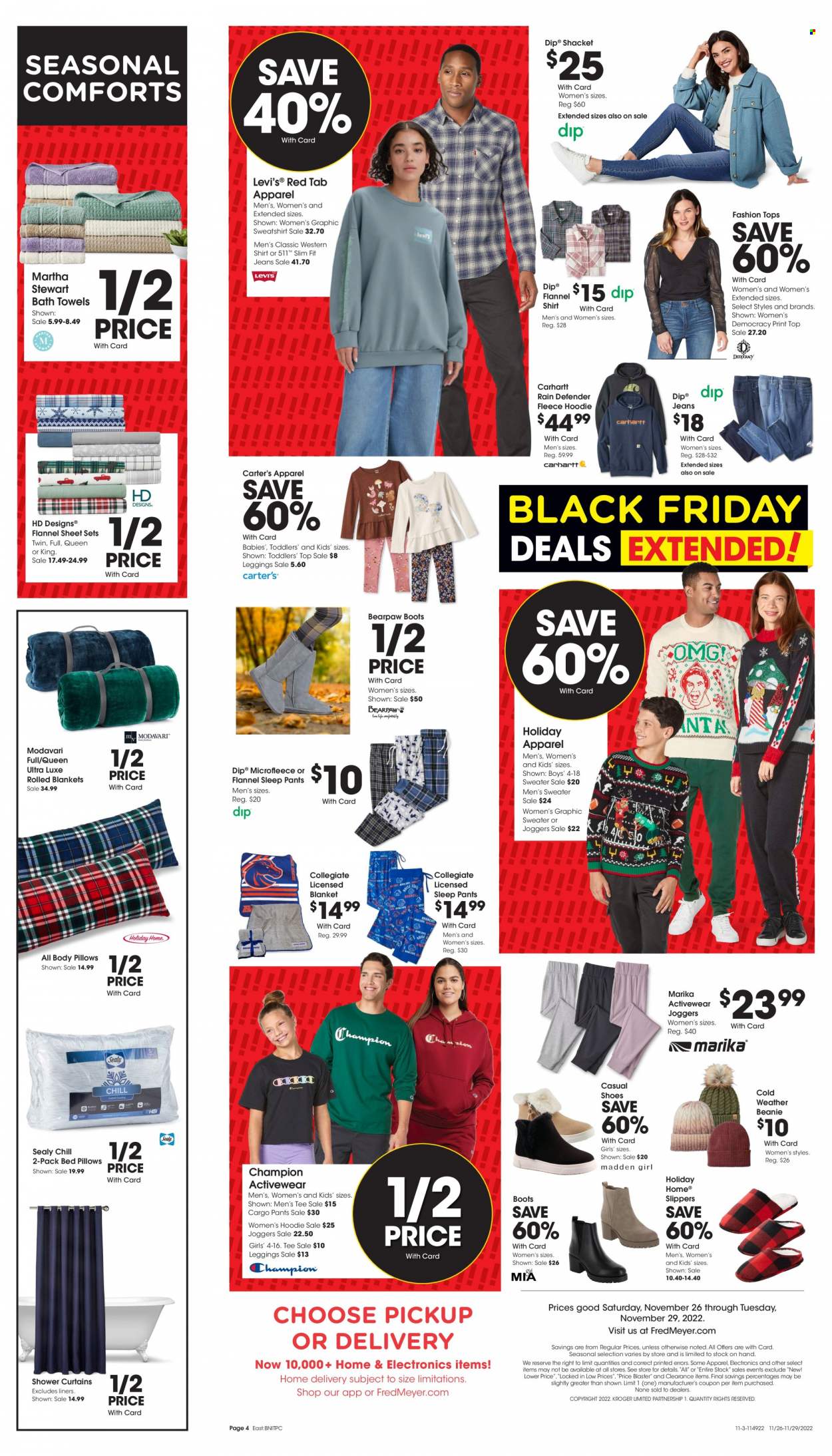 Fred Meyer ad - 11/26/2022 - 11/29/2022. Page 4