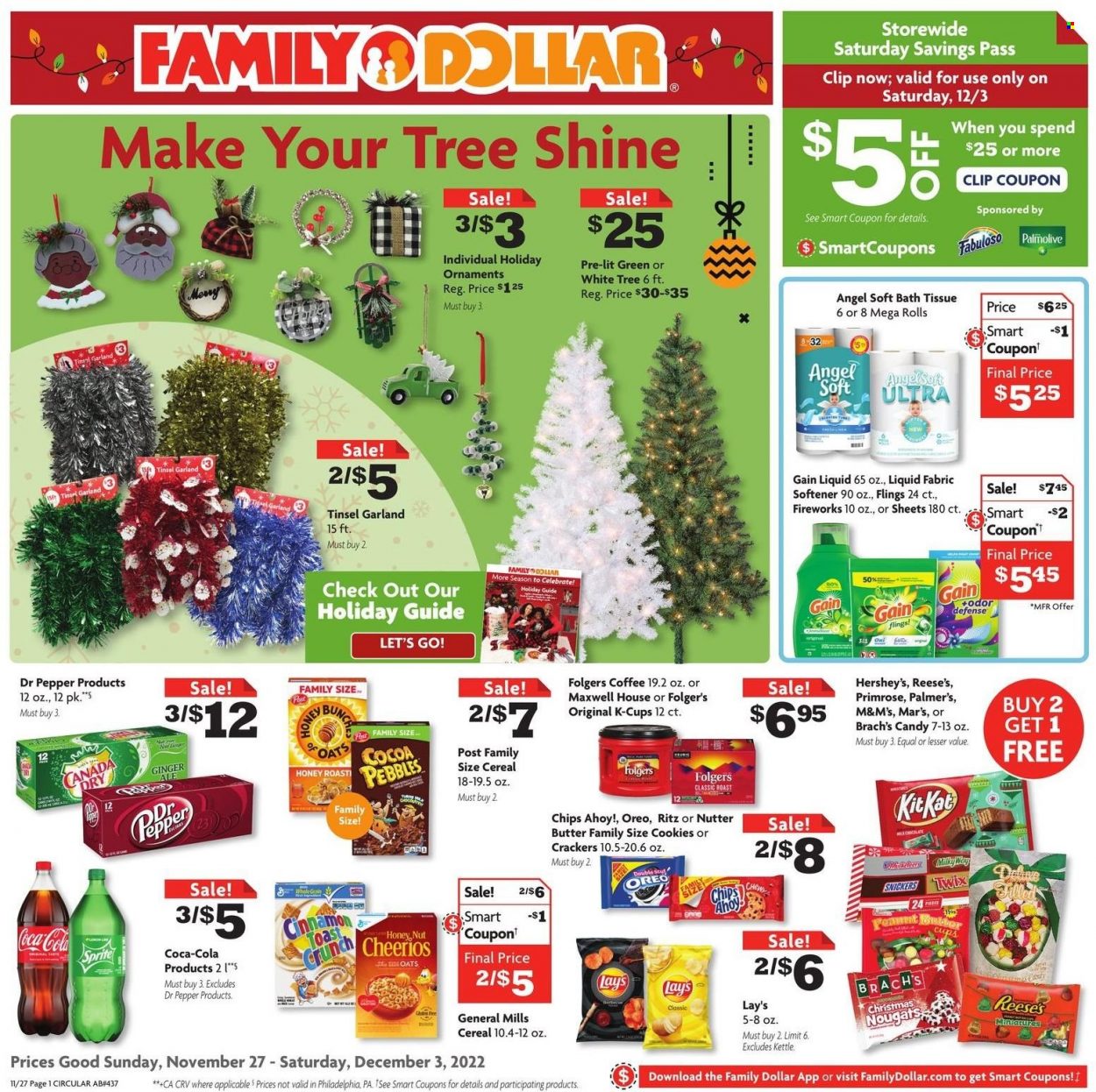 Family Dollar ad - 11/27/2022 - 12/03/2022. Page 1