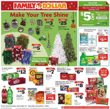Family Dollar Flyer - 11/27/2022 - 12/03/2022.