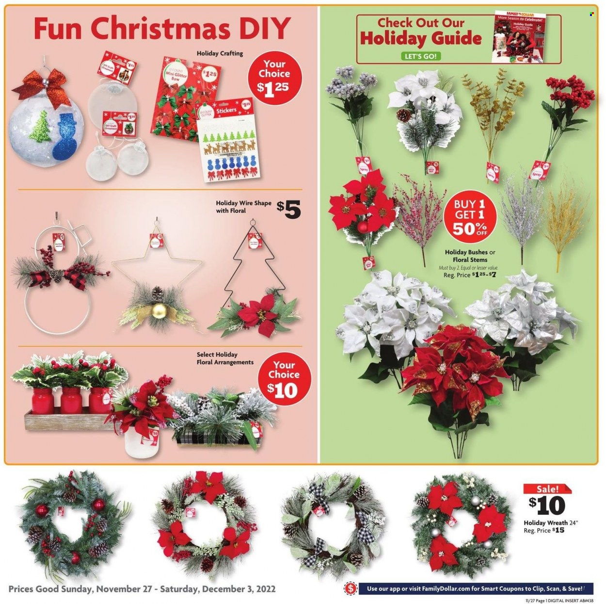 Family Dollar ad - 11/27/2022 - 12/03/2022. Page 3