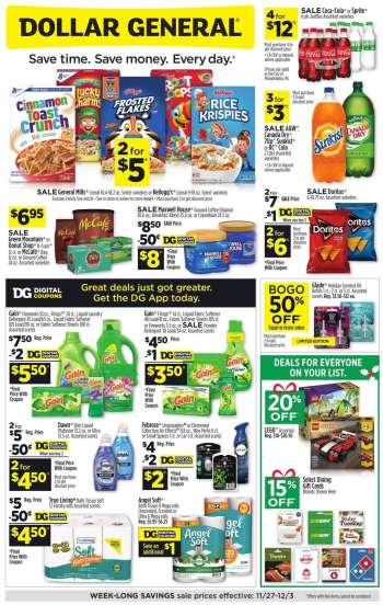 Dollar General Flyer - 11/27/2022 - 12/03/2022.