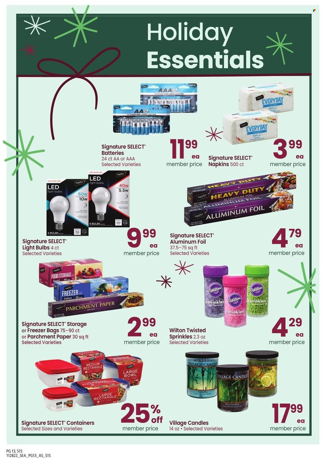 Safeway ad - 11/28/2022 - 01/01/2023. Page 13