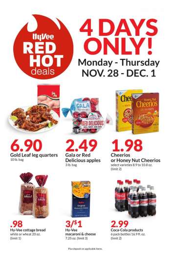 Hy-Vee Flyer - 11/28/2022 - 12/01/2022.