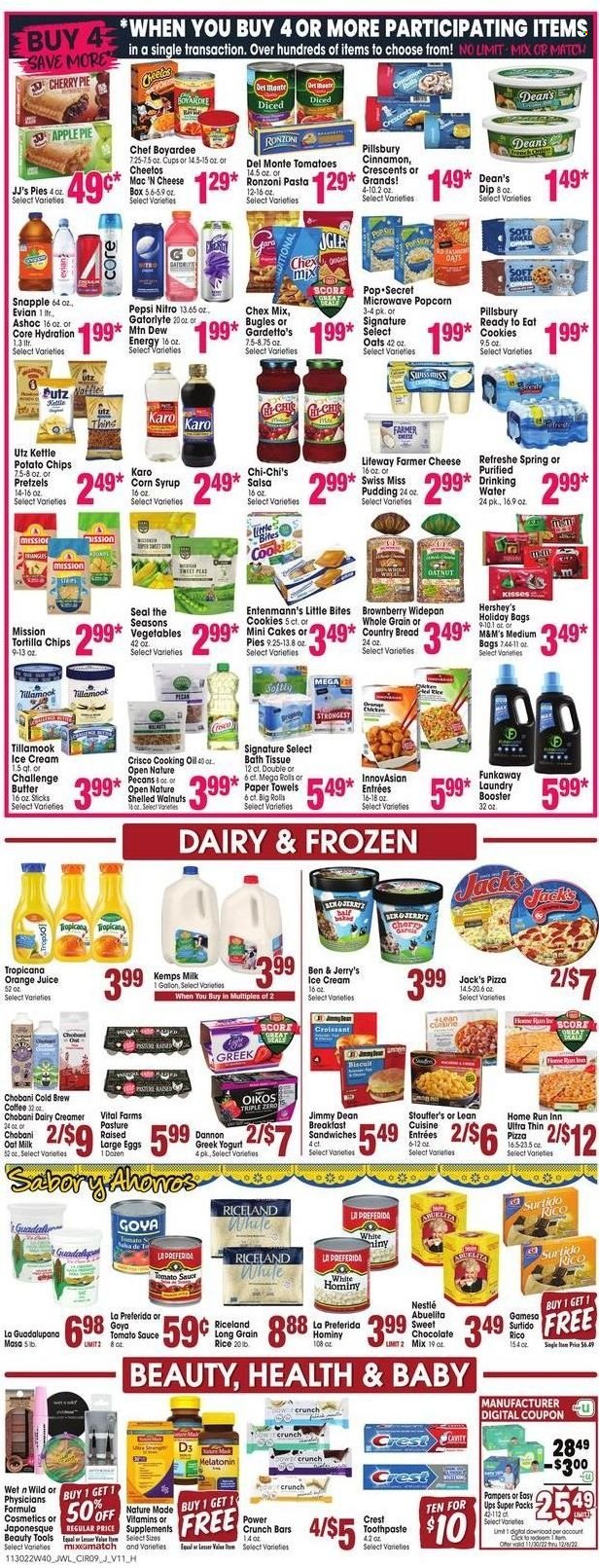 Jewel Osco ad - 11/30/2022 - 12/06/2022. Page 8
